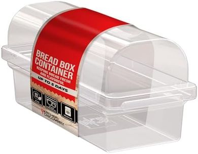 Plastic Bread Box: Keeps Bread Fresh Up to 5 Days
