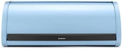 Brabantia Large Roll Top Bread Box (Dreamy Blue): Holds 2 loaves.
