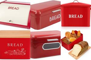 5 Amazing Red Bread Boxes