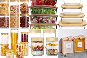 Bamboo Food Containers