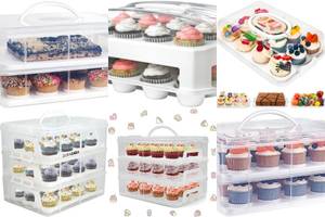 5 Best White Cupcake Carriers for Your Next Event