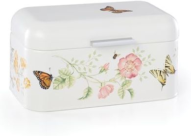 Lenox Butterfly Meadow Breadbox (11.25" x 6.5" x 6.25")
