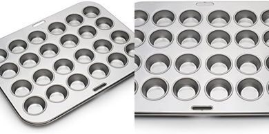 Fox Run 24-Cup Stainless Steel Mini Muffin/Cupcake Pan
