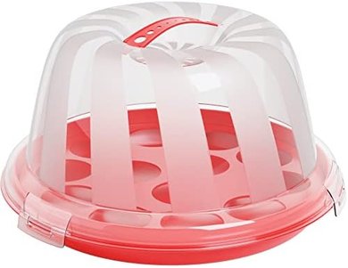 9-inch Round Cake Carrier with Dome Lid & Handle