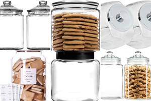 5 Stunning Glass Cookie Jars You'll Love