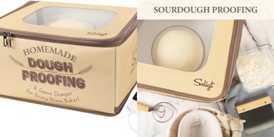 Soligt Collapsible Sourdough Proofer: Temperature & Timer Control
