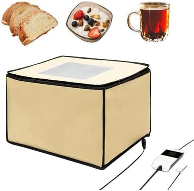 Foldable Bread Proofing Box with Temperature Control & Timer
