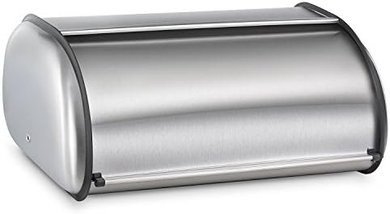 Polder Deluxe Stainless Steel Bread Bin (17")