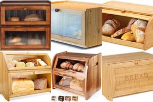 5 Best Wooden Bread Boxes for Fresh Bread