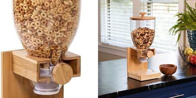 Bamboo Cereal Dispenser & Pantry Organizer
