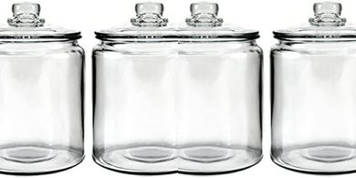 Heritage Hill Glass Storage Jars (2-pack, 0.5 gallon)
