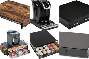 Coffee Pod Drawer Organizer: Holds 5 Pods