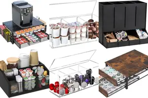 Organize Your Coffee Pods: 5-Compartment Holder