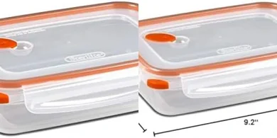 Sterilite 5.8 Cup Rectangular Food Container (Plastic)
