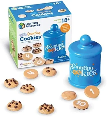 Smart Counting Cookies: Toddler Math & Sorting Toy (13 Pieces)