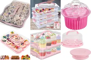 5 Gorgeous Pink Cupcake Carriers You'll Love