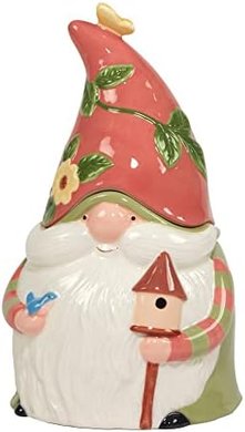 Certified International Garden Gnome Cookie Jar