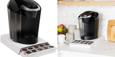 White Coffee Pod Drawer (30 Pods, Countertop)
